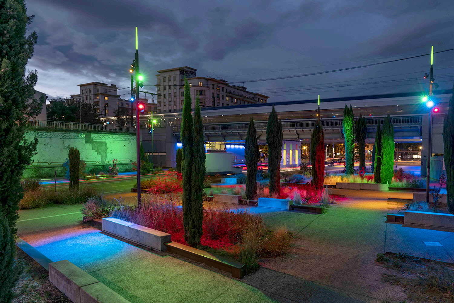 2020_Parvis Gare Jean Mace_Lyon 7 © Michel Djaoui_003